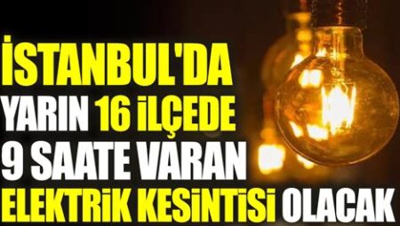 İstanbul'da Elektrik Kesintisi: Hangi Bölgeler Etkilendi?